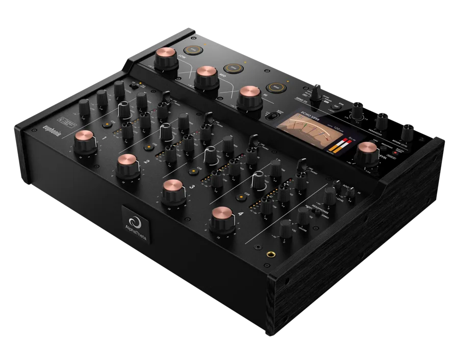 AlphaTheta Euphonia rotary DJ mixer